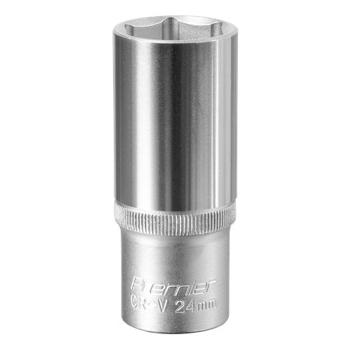 Premier S1224D Deep Socket 1/2"Sq Drive 24mm
