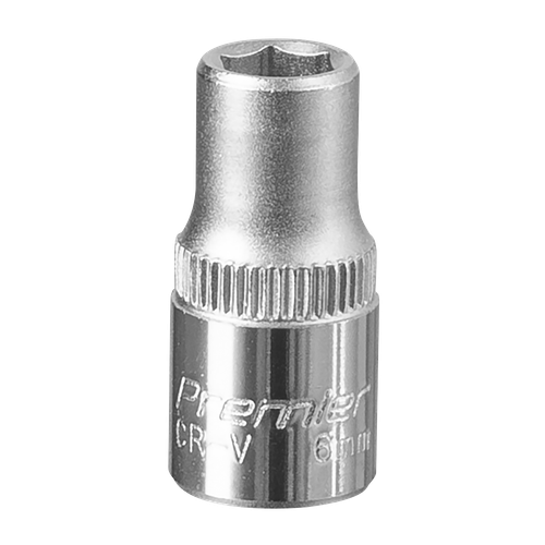 Premier S1406 Socket 1/4"Sq Drive 6mm