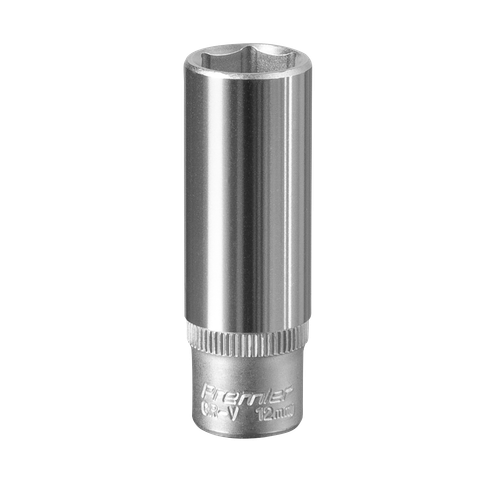 Premier S1412D Deep Socket 1/4"Sq Drive 12mm