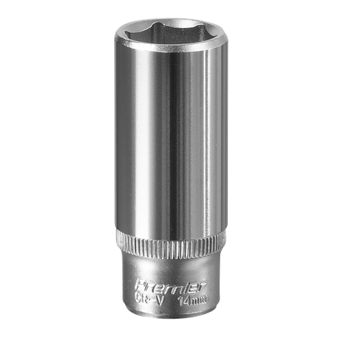Premier S1414D Deep Socket 1/4"Sq Drive 14mm