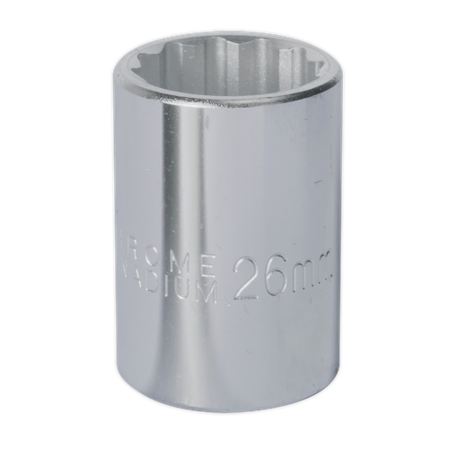 Premier S34/26 Socket 3/4"Sq Drive 26mm