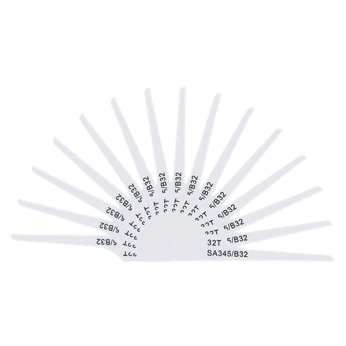 Sealey SA345/B3215 74mm HSS Air Saw Blade 32tpi - Pack of 15