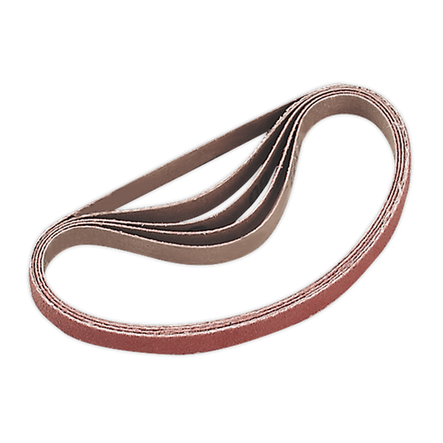 Sealey SA35/B80G 10 x 330mm Sanding Belt 80Grit - Pack of 5