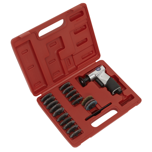 Premier SA720 Air Mini Sander Kit 50mm 35pc
