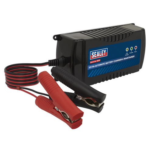 Sealey SBC8 12V Fully Automatic Battery Maintainer/Charger 8A