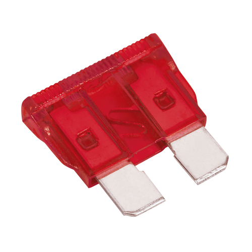 Sealey SBF1050 Automotive Standard Blade Fuse 10A - Pack of 50