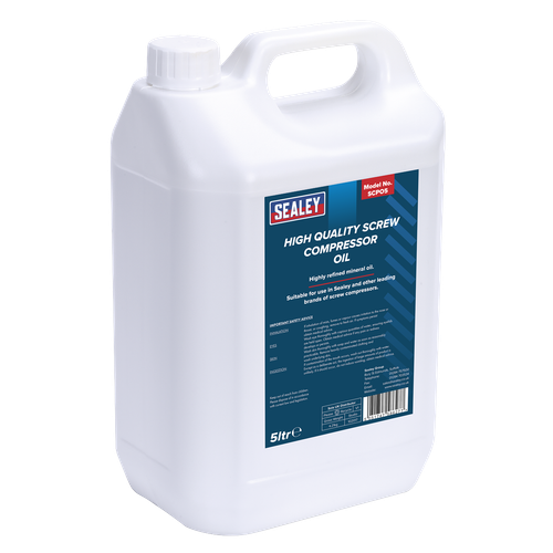 Sealey SCPO5 Screw Compressor Oil 5L