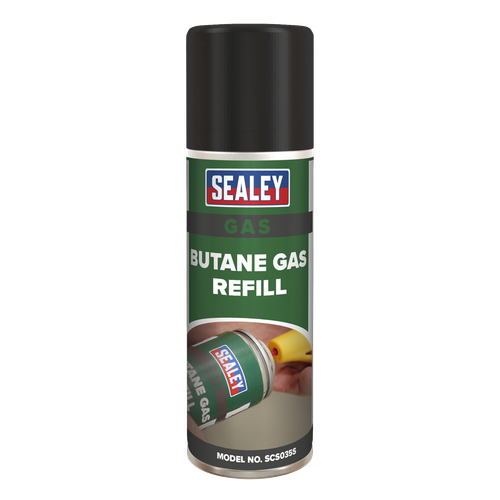 Sealey SCS035S Butane Gas Refill 200ml