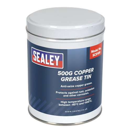 Sealey SCS109 Copper Grease Tin 500g