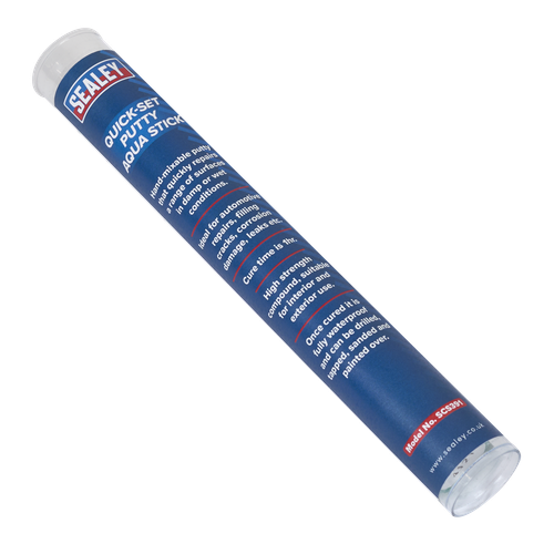 Sealey SCS391 Quick-Set Putty Aqua Stick