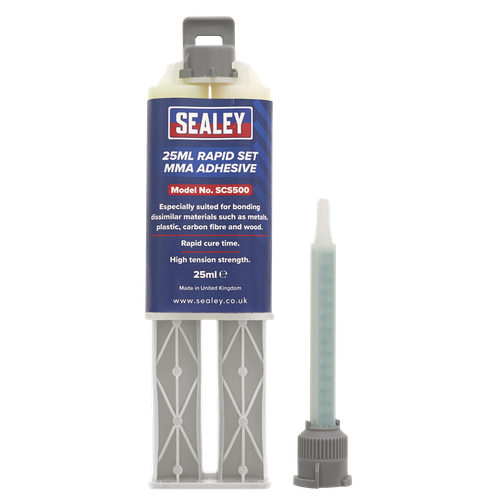 Sealey SCS500 Rapid Set MMA Adhesive 25ml