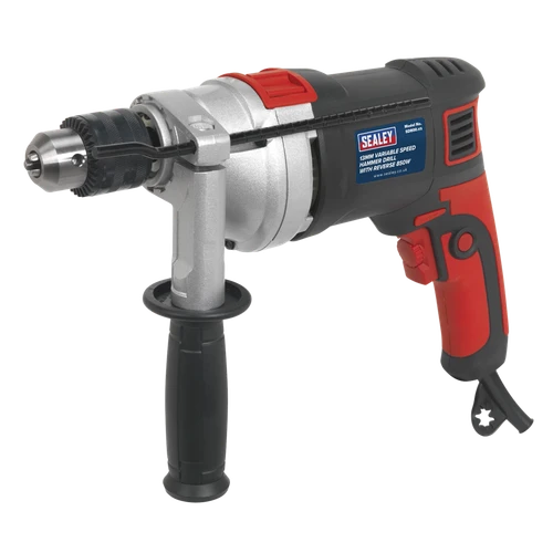Sealey SD800 13mm Variable Speed Hammer Drill with Reverse 850W/230V
