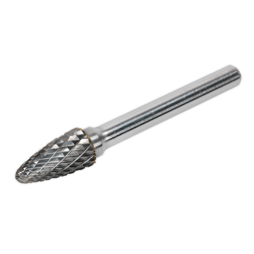 Sealey SDB05 Arc Round Nose Tungsten Carbide Rotary Burr 10mm