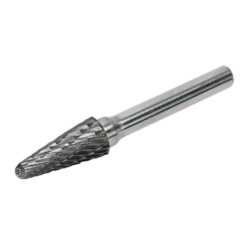 Sealey SDB06 Conical Ball Nose Tungsten Carbide Rotary Burr 10mm