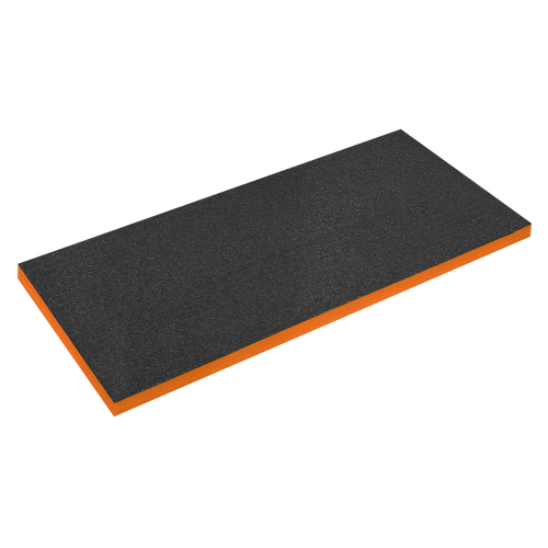 Sealey SF50OR Easy Peel Shadow Foam® 1200 x 550 x 50mm - Orange/Black