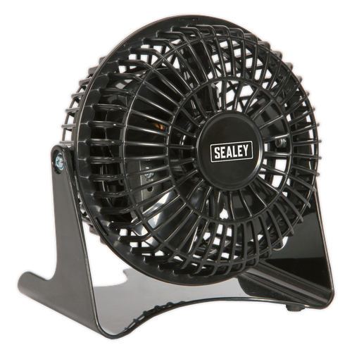 Sealey SFF04 4" Small Mini Desk Fan 230V