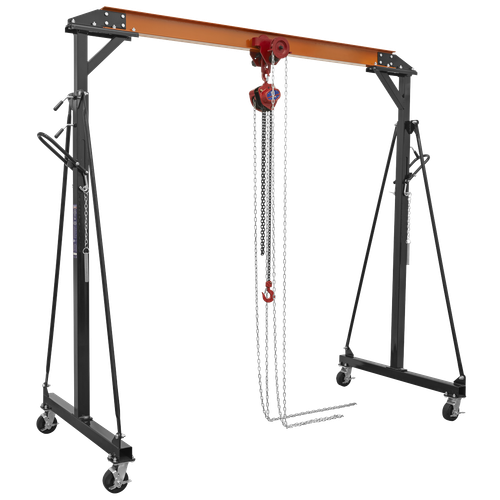 Sealey SG1000KITG Portable Adjustable Gantry Frame with Geared Trolley Combo 1 Tonne