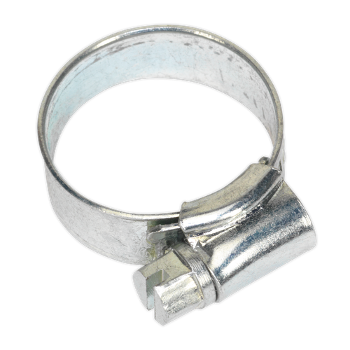 Sealey SHC0X Zinc Plated Hose Clip 16-25mm - Pack of 20