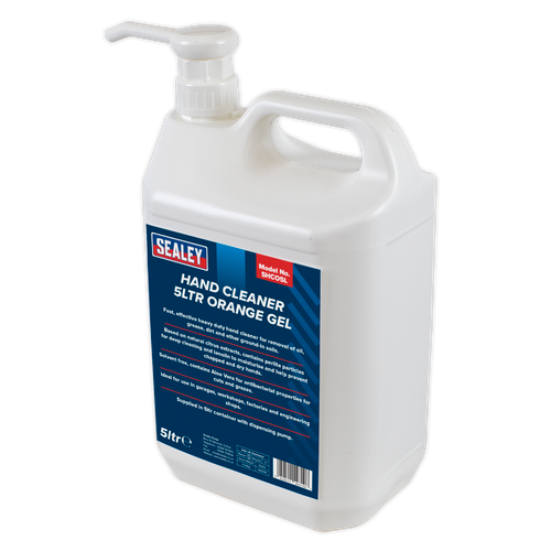 Sealey SHCO5L Orange Gel Hand Cleaner 5L