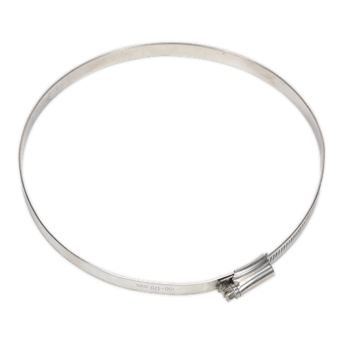 Sealey SHCSS7 Stainless Steel Hose Clip 150-170mm - Pack of 5
