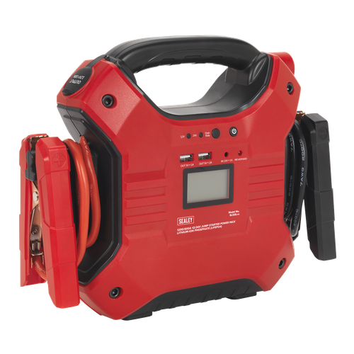 Sealey SL32S 12/24V Jump Starter Power Pack Lithium-ion Phosphate (LiFePo4) 1200/600 Peak Amps