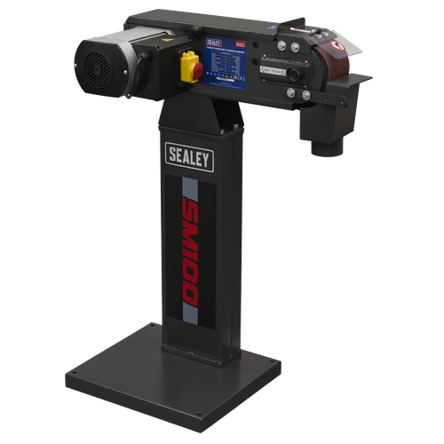 Sealey SM100 Power Belt Sander/Linisher 100 x 1220mm 1500W/230V