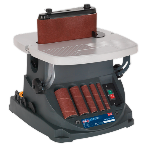 Sealey SM1300 Oscillating Belt & Spindle/Bobbin Sander 450W/230V