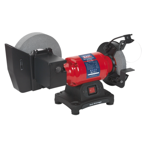 Sealey SM521 200/150mm Wet & Dry Bench Grinder 250W/230V