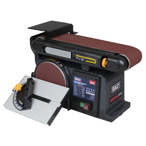 Sealey SM914 915 x 100mm Belt/150mm Disc Sander 370W/230V