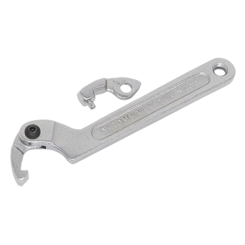 Sealey SMC2S Adjustable C-Spanner Hook & Pin Wrench Set 19-51mm 3pc