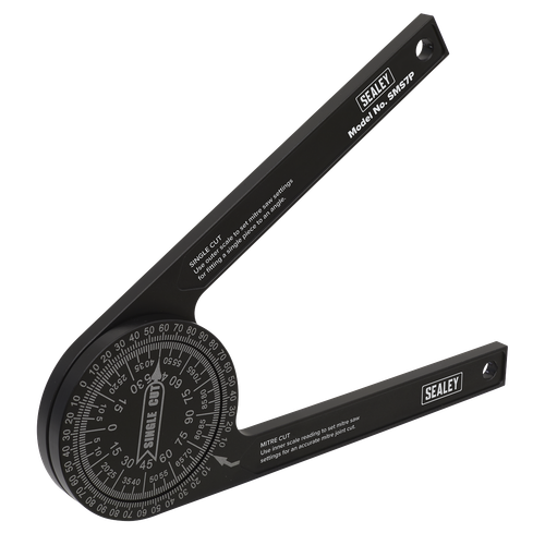 Sealey SMS7P Aluminium Mitre Saw Protractor