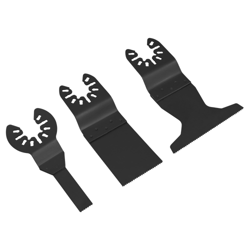 Sealey SMTC3 Multi-Tool Universal Cutting Blade Set 3pc