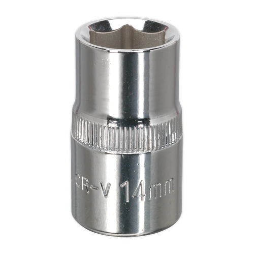 Premier SP1214 Fully Polished Socket 1/2"Sq Drive 14mm