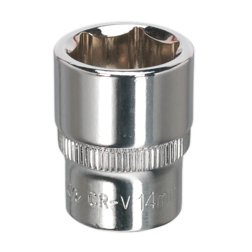 Premier SP1414 Fully Polished Socket 1/4"Sq Drive 14mm