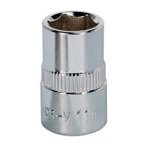 Premier SP3811 Fully Polished Socket 3/8"Sq Drive 11mm