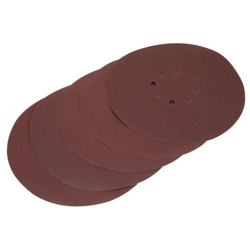 Sealey SSD05 225mm Hook-and-Loop Sanding Disc Set 5pc