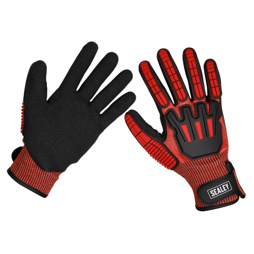 Sealey SSP38XL Cut & Impact Resistant Gloves, X-Large - Pair