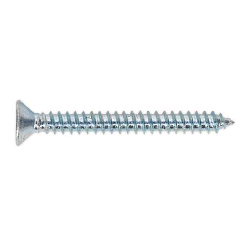 Sealey ST4238 Self-Tapping Countersunk Pozi Screw 4.2 x 38mm, DIN 7982 - Pack of 100