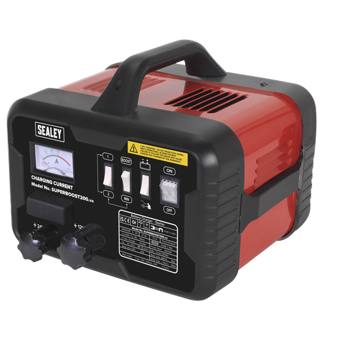 Sealey SUPERBOOST200 12/24V Starter/Charger 200/45A 230V