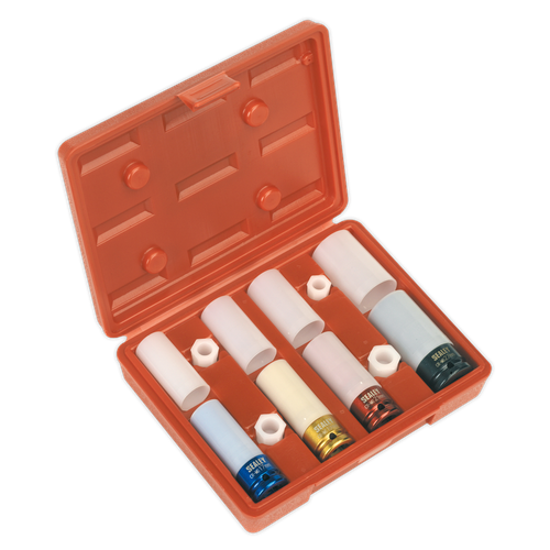Sealey SX030 Alloy Wheel Impact Socket Set 1/2"Sq Drive 4pc