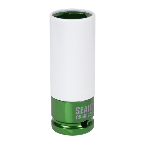 Sealey SX03022 Alloy Wheel Impact Socket 1/2"Sq Drive 22mm