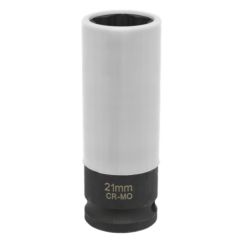Sealey SX0421 Alloy Wheel Star Profile Impact Socket for Hyundai 1/2"Sq Drive 21mm