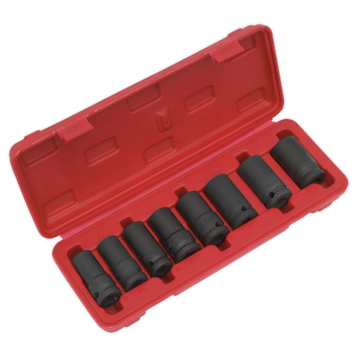 Sealey SX202 Locking Wheel Nut Removal Set 1/2"Sq Drive 8pc