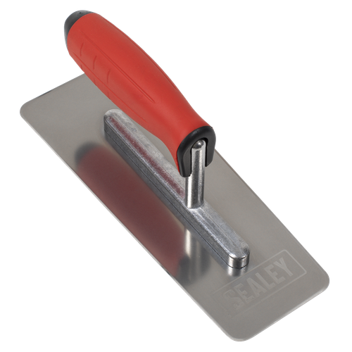 Sealey T8012 Stainless Steel Venetian Trowel with Rubber Handle 240mm