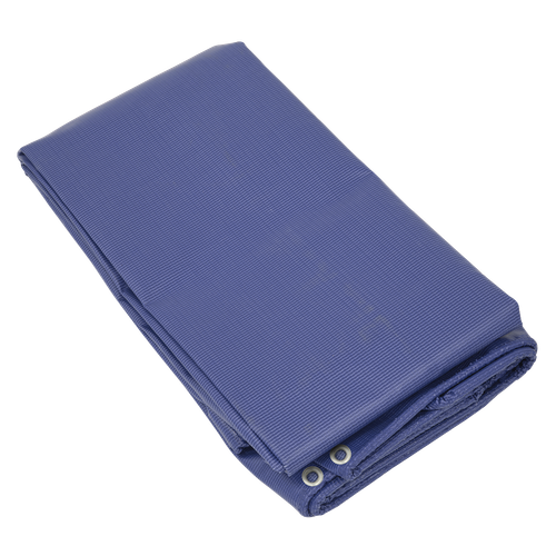 Sealey TARP4060 Heavy-Duty PVC Tarpaulin 4.88 x 6.10m - Blue