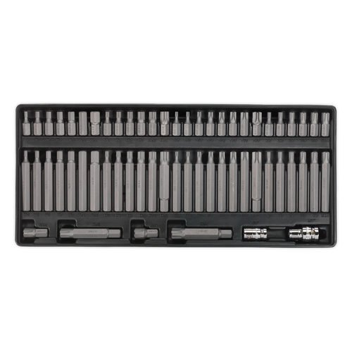 Premier TBT11 Security TRX-Star*/Hex/Ribe/Spline Bit Set with Tool Tray 60pc