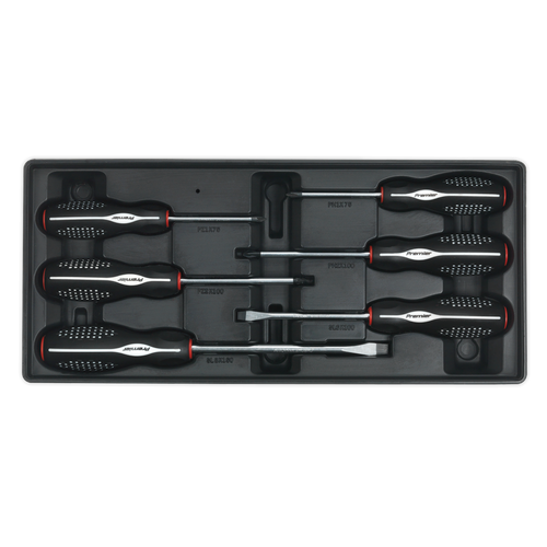 Premier TBT14 Screwdriver Set with Tool Tray 6pc