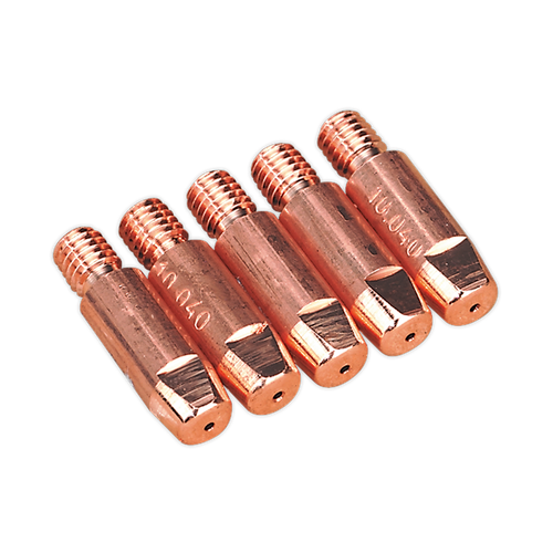 Sealey TG100/2 Contact Tip 1mm MB25/MB36 - Pack of 5