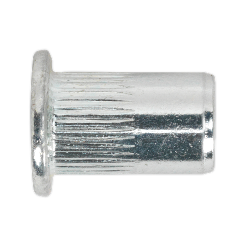 Sealey TISM4 Splined Threaded Insert (Rivet Nut) M4 - Pack of 50