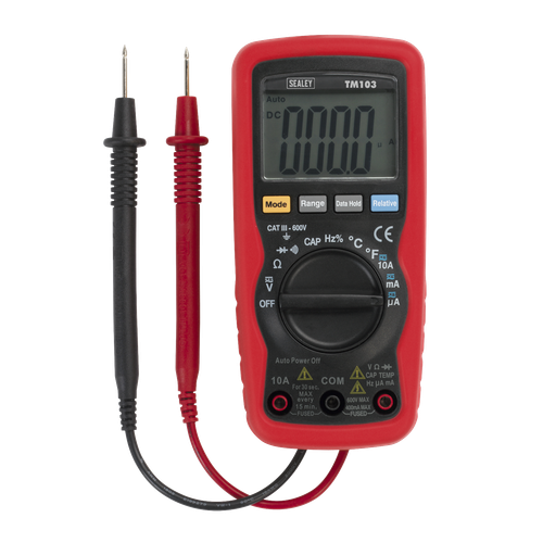 Sealey TM103 11-Function Professional Auto-Ranging Digital Multimeter